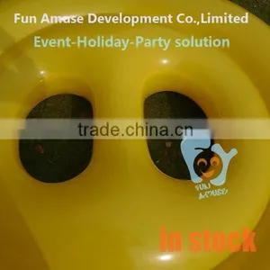 Cheap Pvc Inflatable Emoji Pool Float for Sale thumbnail-4