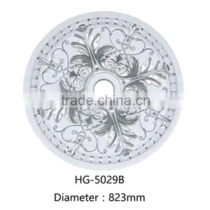 PU Ceiling Moulding/Home & Interior Decorative Moulding/ pu Lamp Holder thumbnail-2