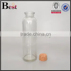 300ml Tube Bottle Tube Bottle With Cork Tube Glass Bottle thumbnail-2