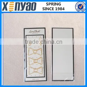 Hight Quality Promotional Gifts Paper Box Custom Logo Metal Bow Shape Paper Clips thumbnail-4