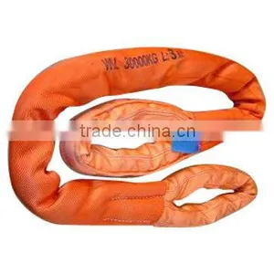 WLL 12t Best Selling Price Strong Best Quality Orange Round Slings thumbnail-2