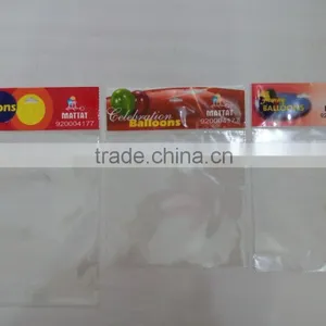 Plastic Self Adhesive Bopp Header Bag With Euro Hole and Permanent Tape thumbnail-1