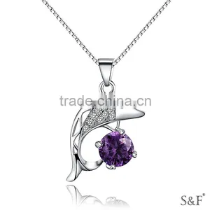 MLA65 2014 New Design Zircon Pendants for Necklaces thumbnail-1