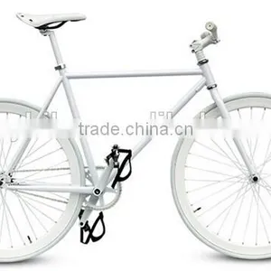 2016 New Style 40mm Alloy Rim Colorful Road Bike/bicycle Fixed/fixie Gear Bike , Single Gear Speed Quality Choice thumbnail-1