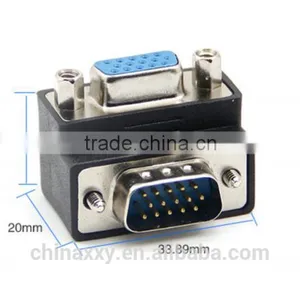 Hot Sale Angle 90 Degree VGA Adapter Male to Female thumbnail-4