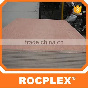 Cheap Poplar Plywood Sheet , Plywood Factory 3mm 4mm 6mm 9mm 12mm 15mm 18mm thumbnail-2