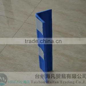 600*100*8mm Round EVA Colorful Wall Corner Guard Reflective for Parking/Round Angle EVA Wall Corner Protector for Garage thumbnail-5