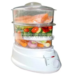 3 Layer Plastic Vegetable Steamer thumbnail-1