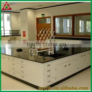 Chemical Resistant Steel Lab Furniture With CE ISO9001/Lab Bench thumbnail-1