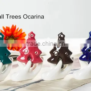 Christmas Tree Ocarina Flute For Children Present thumbnail-3