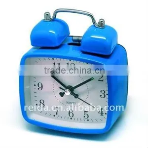 Metal Twin Bell Table Alarm Clock thumbnail-1