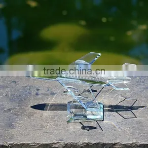 Cheap Crystal Airplane Model For Souvenirs thumbnail-1