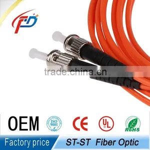 ST-ST Duplex Multymode Fiber Optic Patch Cable Connector thumbnail-4
