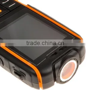2016 NEW NO.1 A9 Mobile Phone A9 Rugged Waterproof Highlight Flashlight Strong Signal 4800mAh Power Bank Cell Phone 2.4inch thumbnail-2