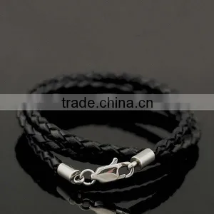 Beautiful Magnetic Newest Design Waxed Cotton Cord Bracelet thumbnail-1