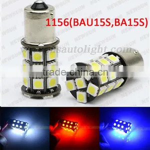 2014 New Car Lights 2x Super Bright 27 LED SMD CanBus 1156 Led Ba15s S25 P21W/1157 BA15D Backup Reverse Light Bulb Error Free thumbnail-1