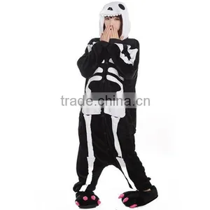 New Scary Skeleton Adult Animal Best Seller Full Body Party Costume thumbnail-3