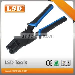 Coaxial Compression Crimper for RG59(4C) RG6(5C) Cable Connector,compression Crimping Tool LS-596A thumbnail-1