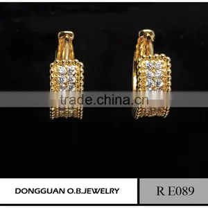 3 Gram Gold Beautiful Designe Earrings for Woman thumbnail-1