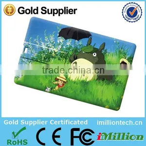 Hot New Product for 2015 Beautiful Business Card Usb Flash Drive ,usb Card With Colorful Printing,credit Card Usb Flash Drive thumbnail-3