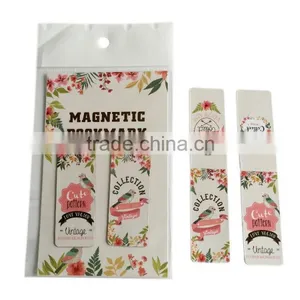 Delicate Appearance Promotional Magnetic Bookmark Magnetic Custom PVC Unique Magnetic Bookmarks thumbnail-1