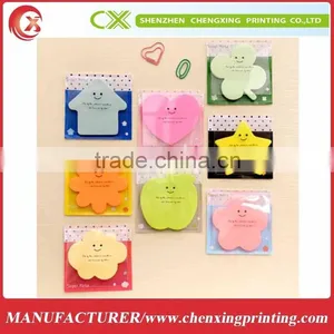 Various Shape Lovely NotePad With Cover Sticker Bookmark Memo Index Sticky Notes thumbnail-1