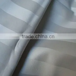 Sateen Stripe Fabric for Hotel Bedding thumbnail-1