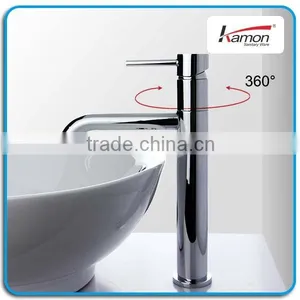 USA Wolverine Long Neck Brass Kitchen Faucet thumbnail-1