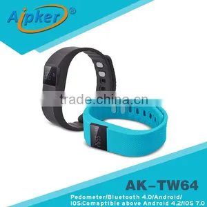 Aipker TW64 Bluetooth Band Watch Sport With Sports Management Pedometer, Distance , Calorie thumbnail-3