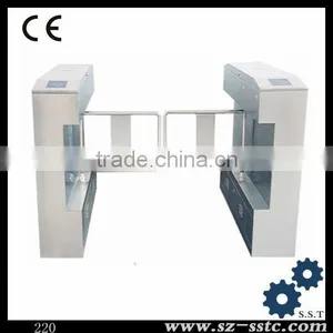 Security Automatic Swing Turnstile Barrier Gate for Passage Access Control thumbnail-1