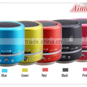 Mini Cylindrical Portable Speaker,strong Power Easy to Carry,music Mini Box Portable Speaker thumbnail-1