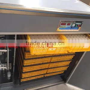 2016best Selling 1232 Eggs Incubator Fully Automatic Poultry Egg Incubator CE Approved Chicken Egg Incubator thumbnail-1