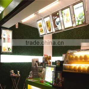 High Quality Advertising Product Acrylic Sign Board Crystal Led Menu Light Box thumbnail-6