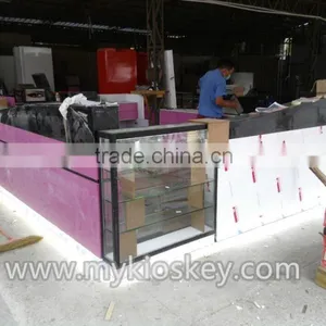 Easy Assemble Eyebrow Threading Kiosk | Eyebrow Threading Kiosk Used in Mall for Sale thumbnail-5