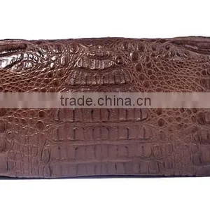 Real Crocodile Skin Handbags Genuine Leather Purse Wholesale Leather Clutch Bag thumbnail-3