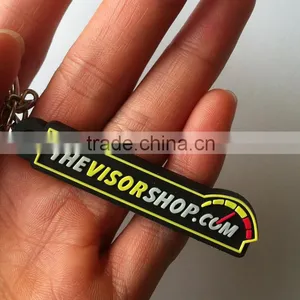 3d Pvc Rubber Word Keychain thumbnail-1