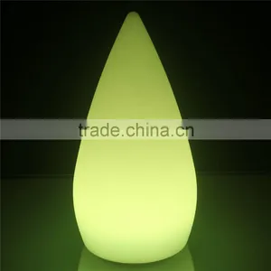 LED Romantic Rose Flower 7 Color Changed Changing Lamp LED Night Lights Light Free DHL thumbnail-5