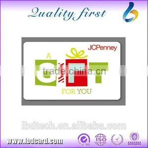 LBD ZLL05 Plastic Gift Card Printing, Blank Gift Card With Barcode, Gift Card Packaging thumbnail-5