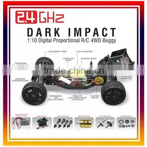 2015 2.4GHZ 1:10 Remote Control R/C 4WD Buggy Car thumbnail-1