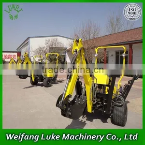 Low Price!!Atv Backhoe Excavator/towable Backhoe With 18HP/22HP Diesel Engine thumbnail-1
