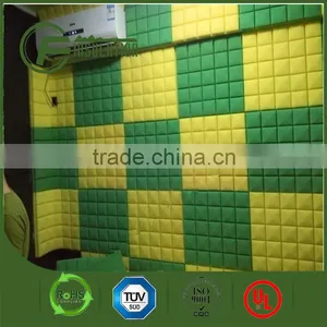 Square Shape Acoustic Sheet, Acoustic Grid Foam Panels Sponge Black Color Studio Sound Panel thumbnail-1