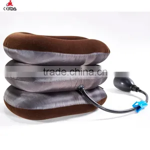 Full Flannel Inflatable Air Neck Traction /Soft Air-pressure Neck Traction Cervical Collar/cervical Traction Device thumbnail-2