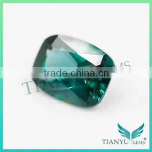 China Wholesale Gemstone Jewelry Synthetic #21/A Cushion Cut Nano Sital Gems Price thumbnail-2