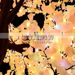 Unique 5m RGB Ginkgo Leaf Large Projection Led Tree thumbnail-6