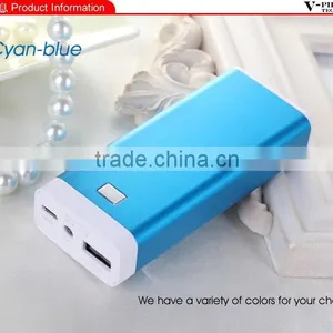 Metal Power Bank 5200mah,portable Power Bank With Flashlight,power Bank Charger thumbnail-2