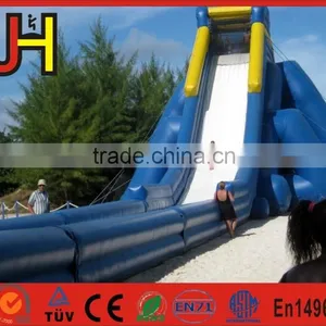 Guangzhou JH Custom Blue&Yellow Large Inflatable Water Slide For Sale thumbnail-3