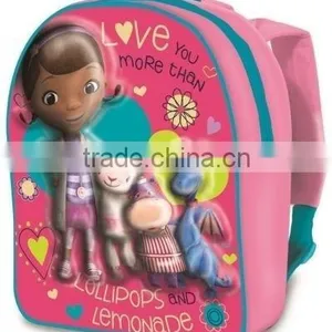Kids TV Character PVC Front School Bag Rucksack Backpack Brand New Gift thumbnail-6