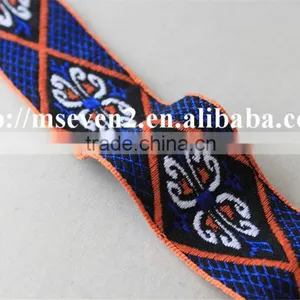 Good Sale Butterflies Pattern Embroidery Tirm Woven Ribbons thumbnail-3