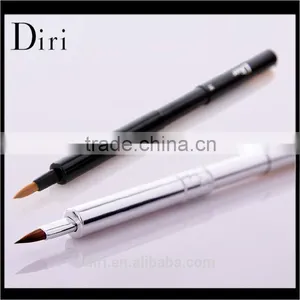 Aluminum Ferrule Professional Beauty Lip Brush With Custom Color Make Up Lip Brush thumbnail-1
