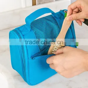 New Camping Travel Cosmetic Bag Case Toiletry Makeup Bag Zipper Organizer Pouch Waterproof Hanging Bag thumbnail-2